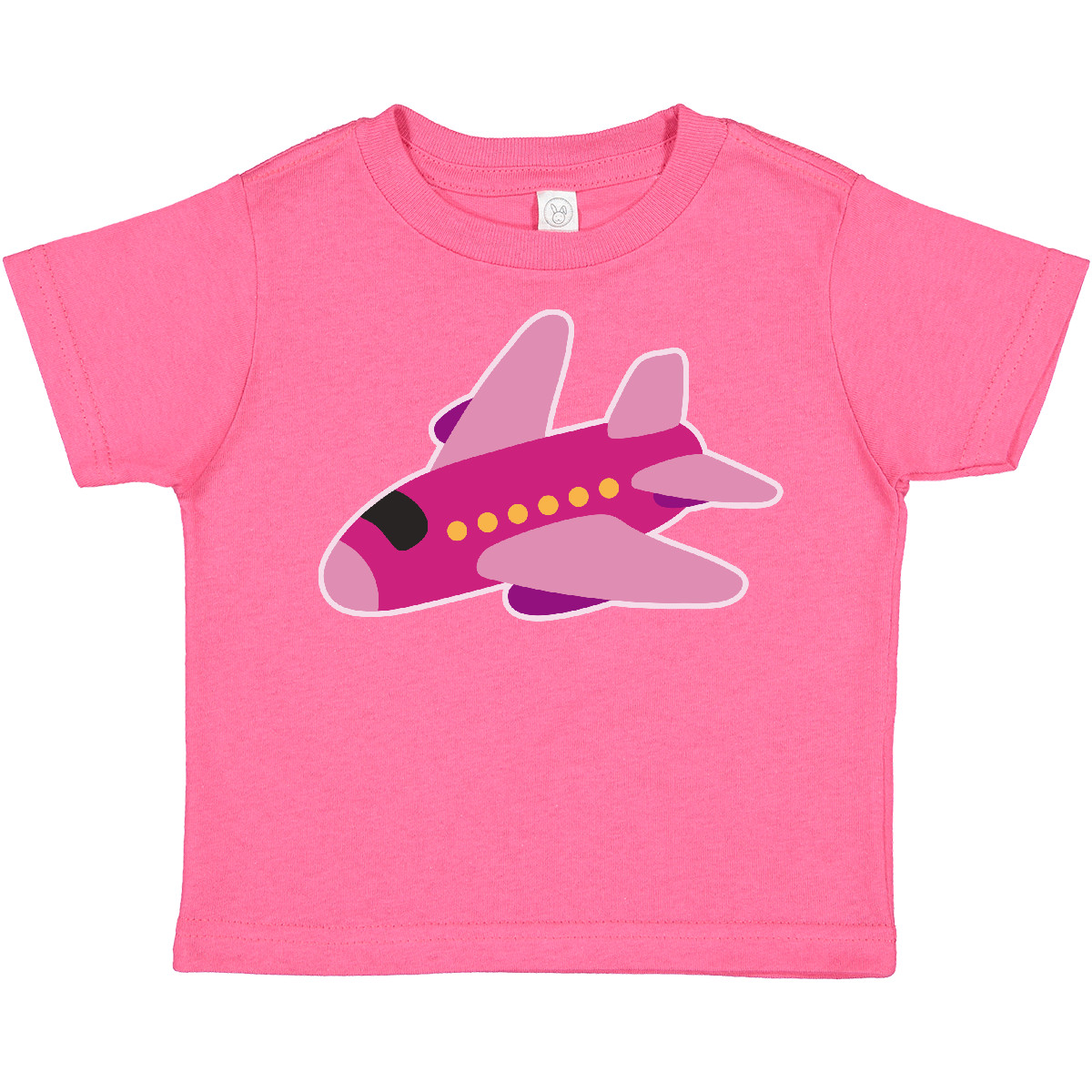 Inktastic Girls Pink Airplane Pilot Toddler T-Shirt Plane Future Flying Clothing - Picture 8 of 18