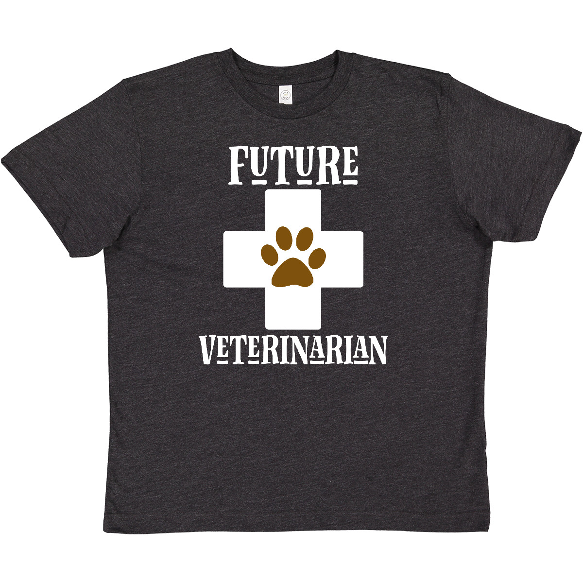 Inktastic Vet Future Veterinarian Childs Youth T-Shirt Animals Apparel Clothing - Imagen 2 de 3