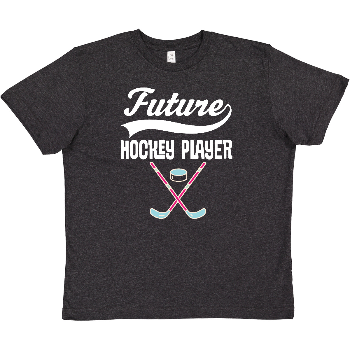 Inktastic Hockey Player Future Youth T-Shirt Childs Boys Team Training Clothing - Picture 2 of 3