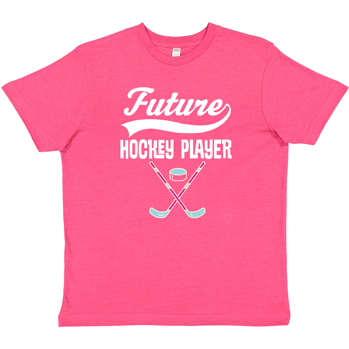Inktastic Hockey Player Future Youth T-Shirt Childs Boys Team Training Clothing - Picture 3 of 3