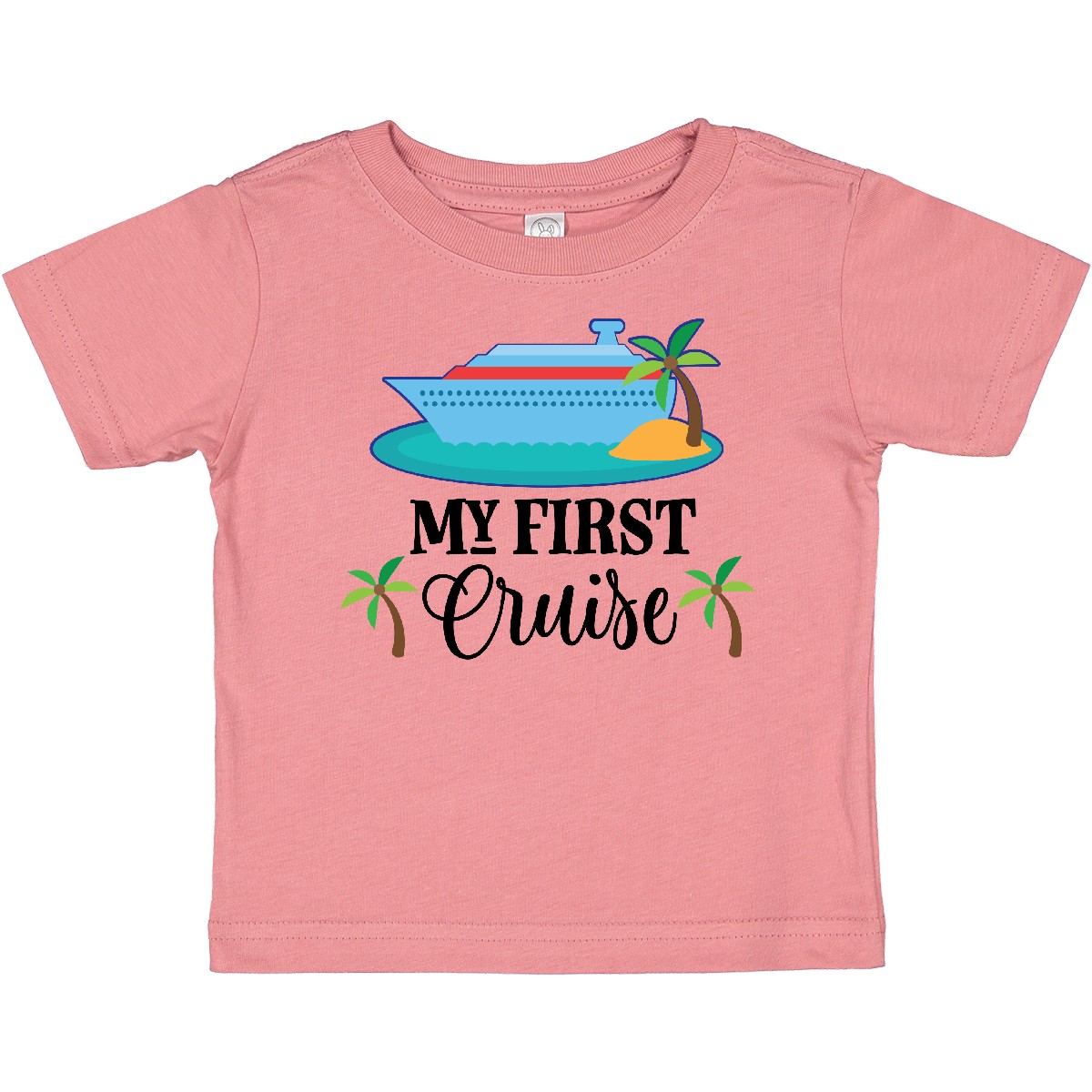 Inktastic My 1st Cruise Vacation Trip Baby T-Shirt Ship Clothing Gift Apparel - Picture 4 of 5