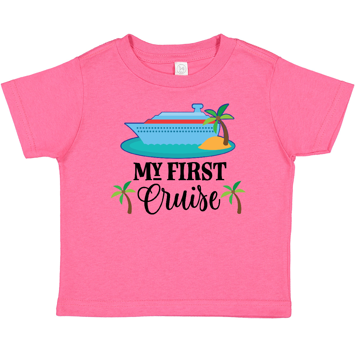 Inktastic My 1st Cruise Vacation Trip Baby T-Shirt Ship Clothing Gift Apparel - Picture 3 of 5