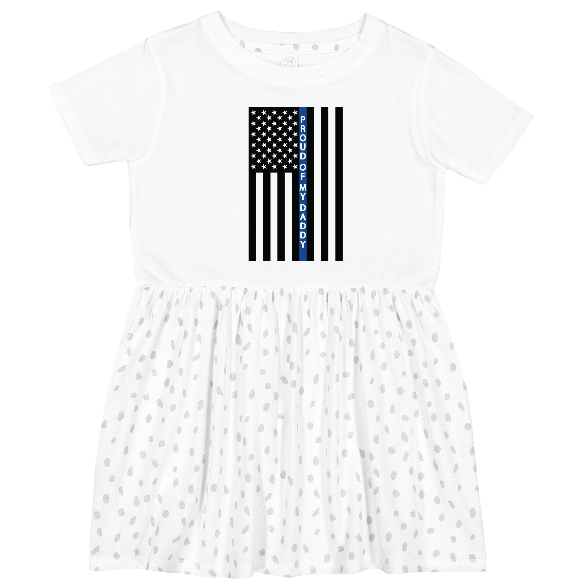 Inktastic Police Officer Daddy Law Enforcement Toddler Dress Sheriff Child Kids - Picture 7 of 8