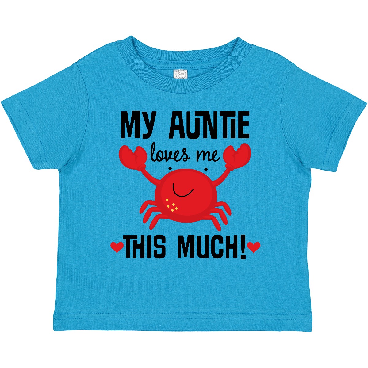 Inktastic My Auntie Loves Me Nephew Toddler T-Shirt Aunt From Clothing Apparel - Picture 9 of 10