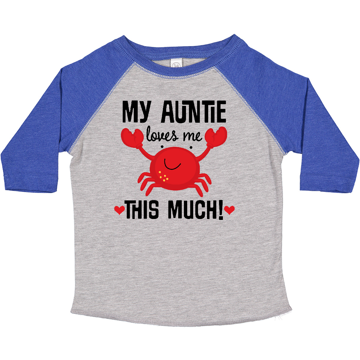 Inktastic My Auntie Loves Me Nephew Toddler T-Shirt Aunt From Clothing Apparel