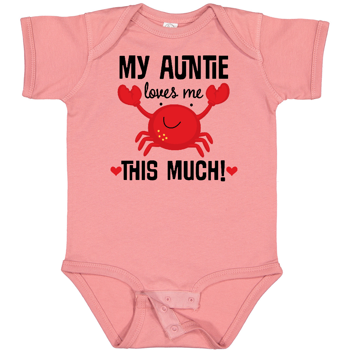 Inktastic My Auntie Loves Me Nephew Baby Bodysuit Aunt From Apparel Cute Infant - Picture 5 of 10