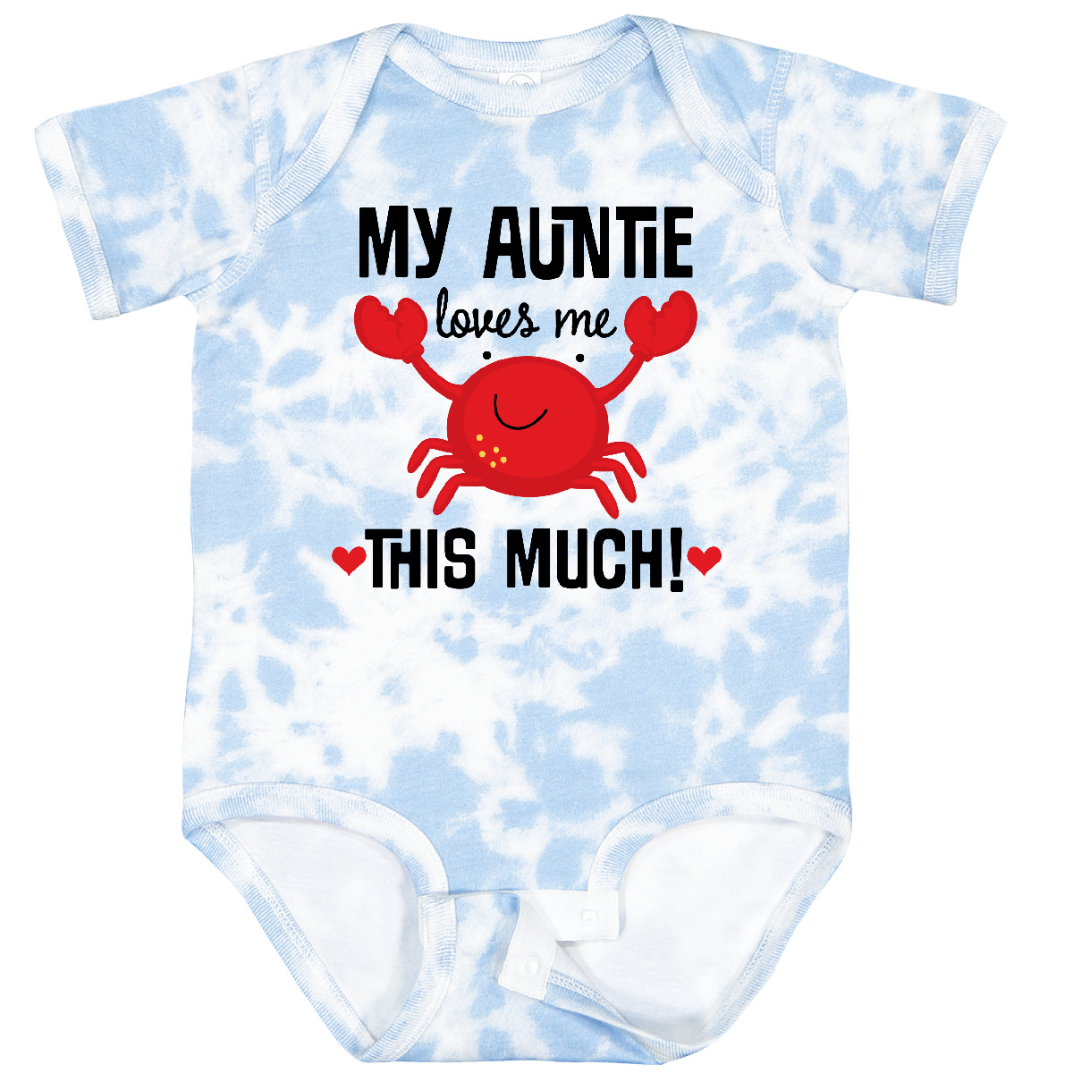 Inktastic My Auntie Loves Me Nephew Baby Bodysuit Aunt From Apparel Cute Infant - Picture 8 of 10