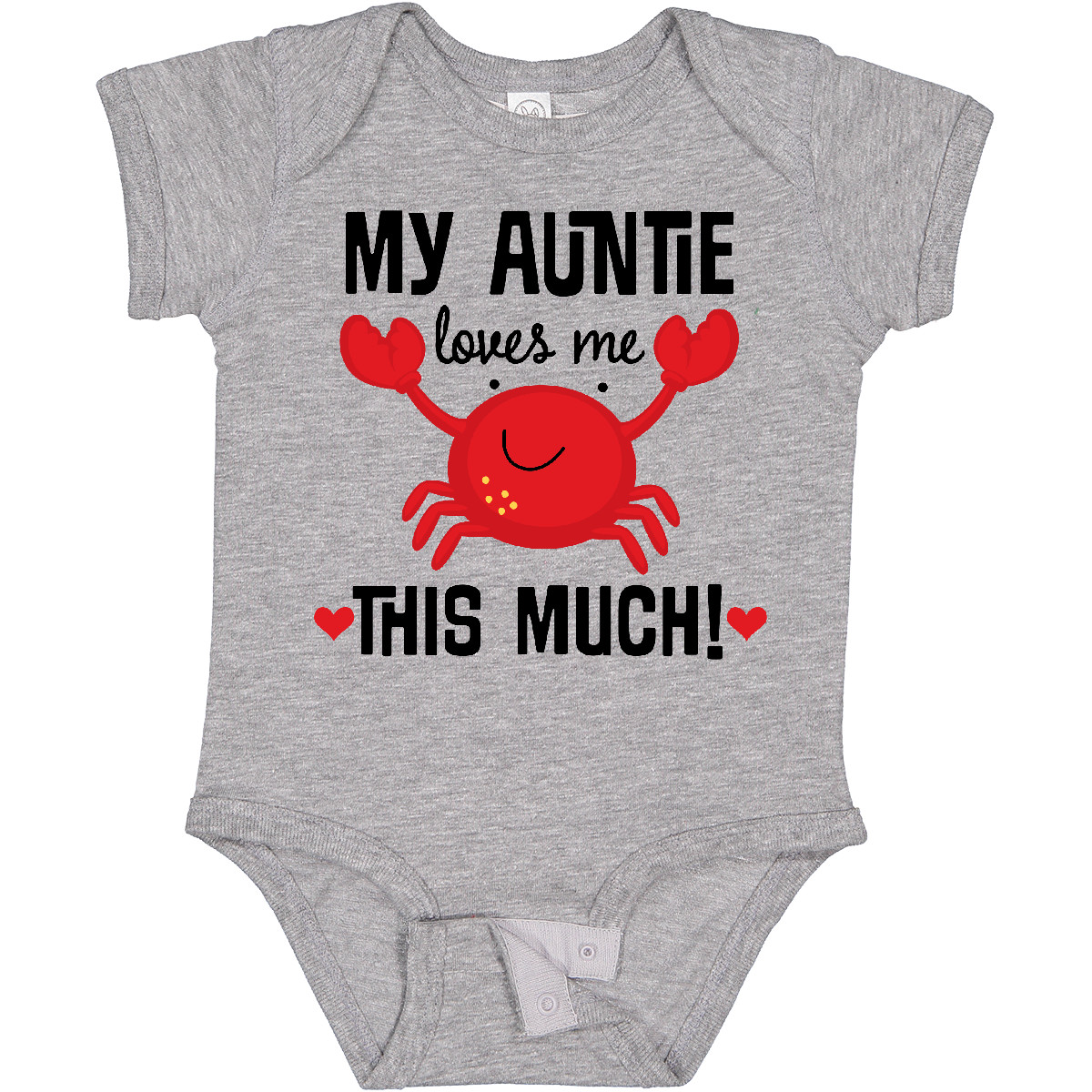 Inktastic My Auntie Loves Me Nephew Baby Bodysuit Aunt From Apparel Cute Infant - Picture 3 of 10
