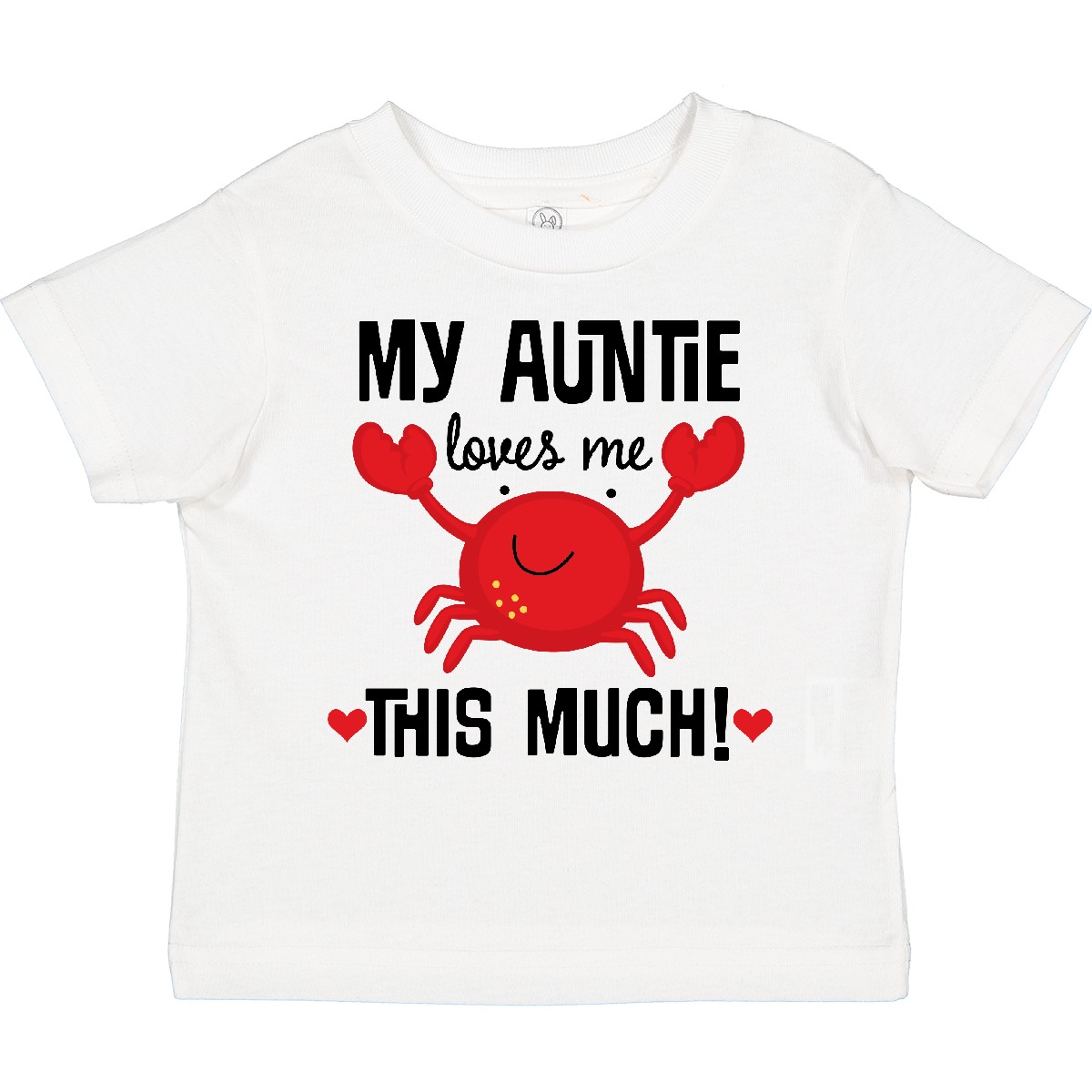 Inktastic My Auntie Loves Me Nephew Toddler T-Shirt Aunt From Clothing Apparel - Picture 10 of 10