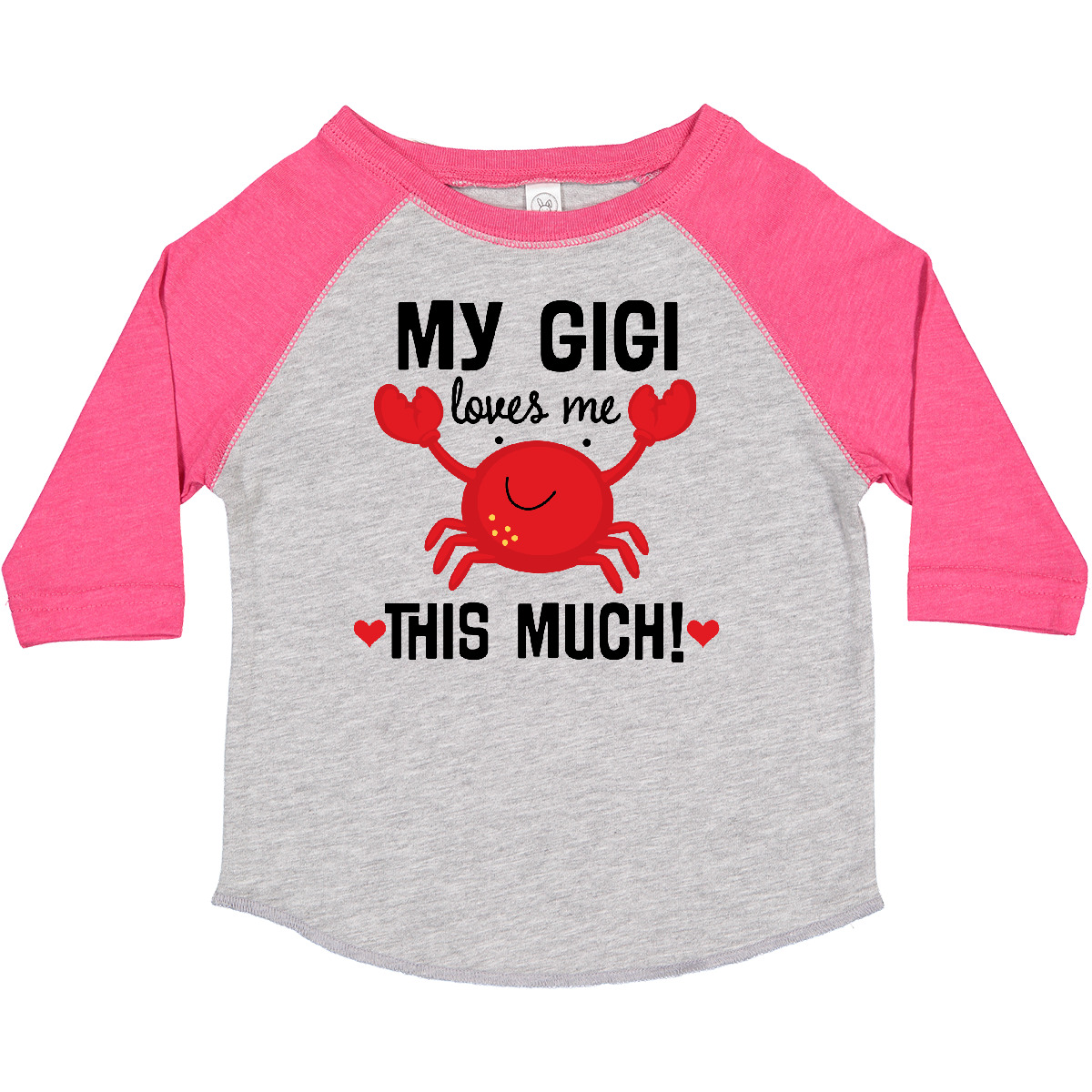 Inktastic My Gigi Loves Me Grandkids Toddler T-Shirt Childs Boys Girls Clothing - Picture 4 of 11