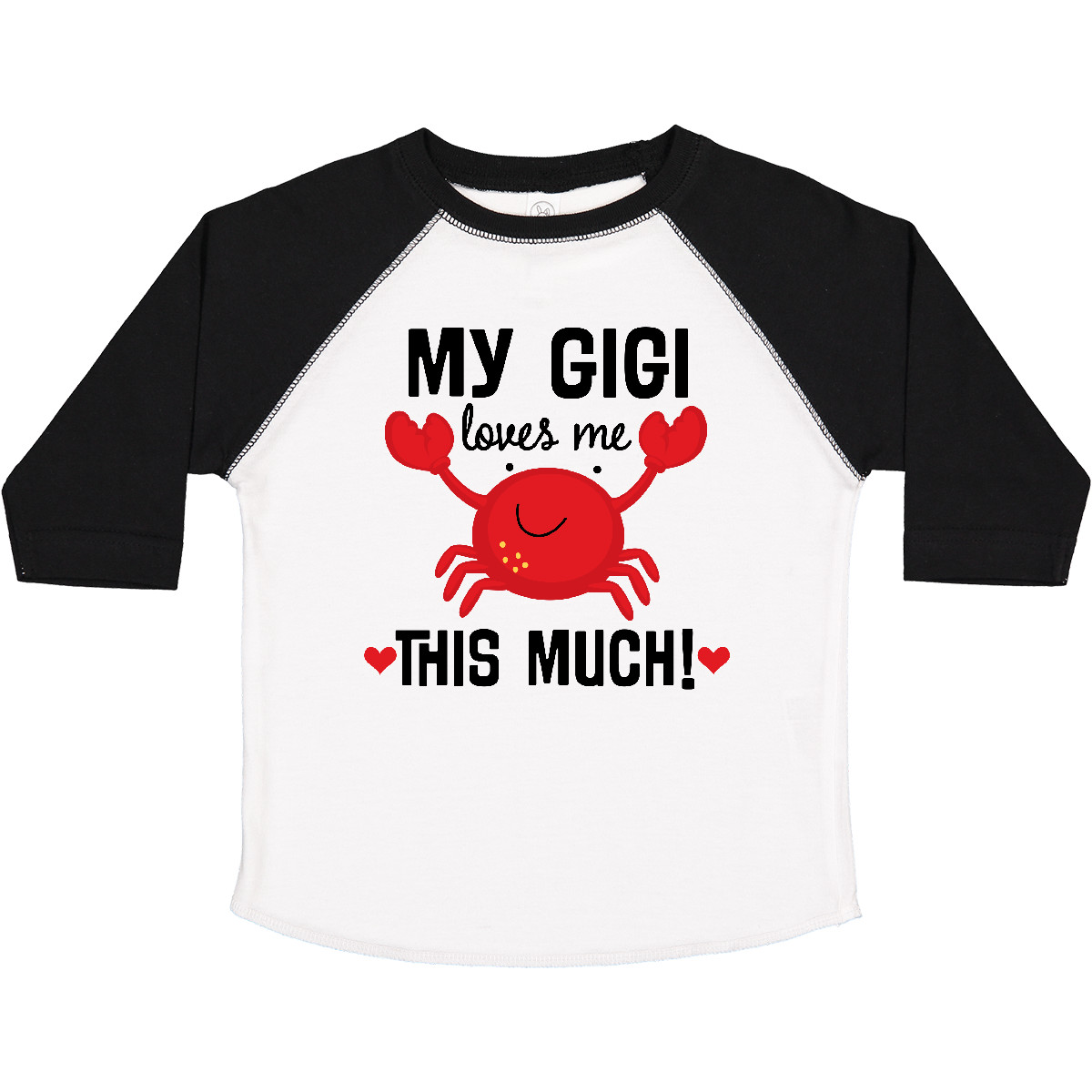 Inktastic My Gigi Loves Me Grandkids Toddler T-Shirt Childs Boys Girls Clothing - Picture 11 of 11