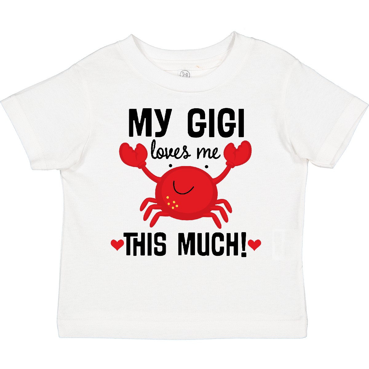 Inktastic My Gigi Loves Me Grandkids Toddler T-Shirt Childs Boys Girls Clothing - Picture 10 of 11