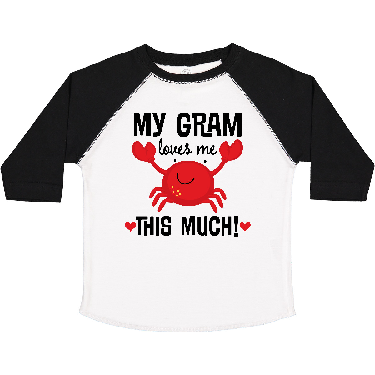 Inktastic My Gram Loves Me Grandchild Toddler T-Shirt Boys Girls Cute Grandkids - Picture 7 of 7
