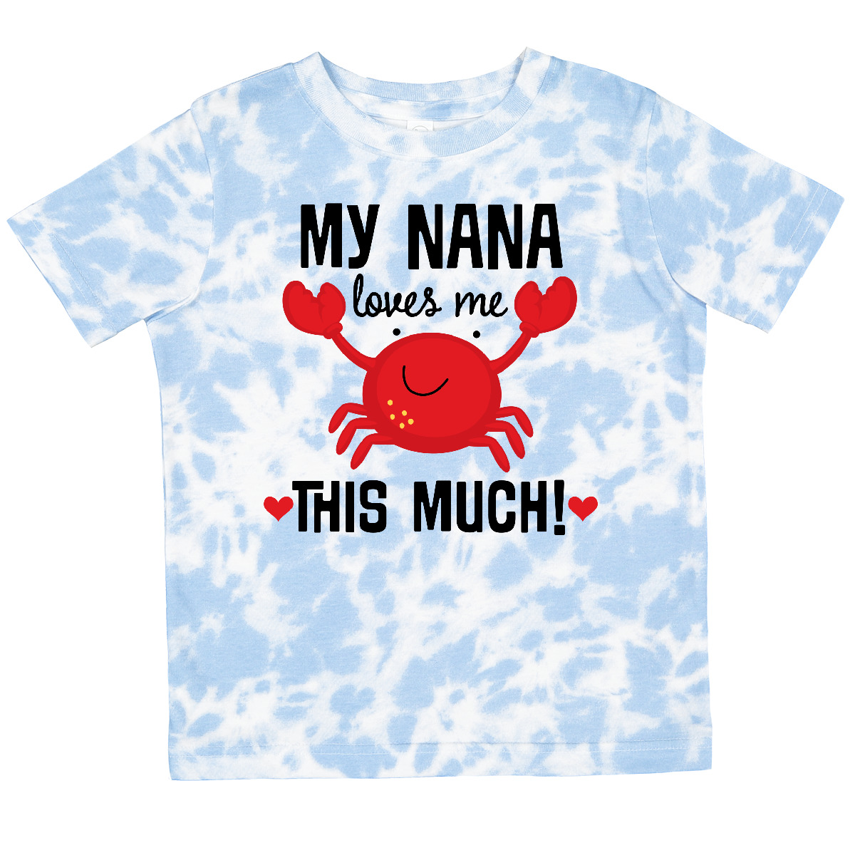 Inktastic Nana Loves Me Grandson Toddler T-Shirt Cute Boys Girls Clothing Child - Picture 6 of 7