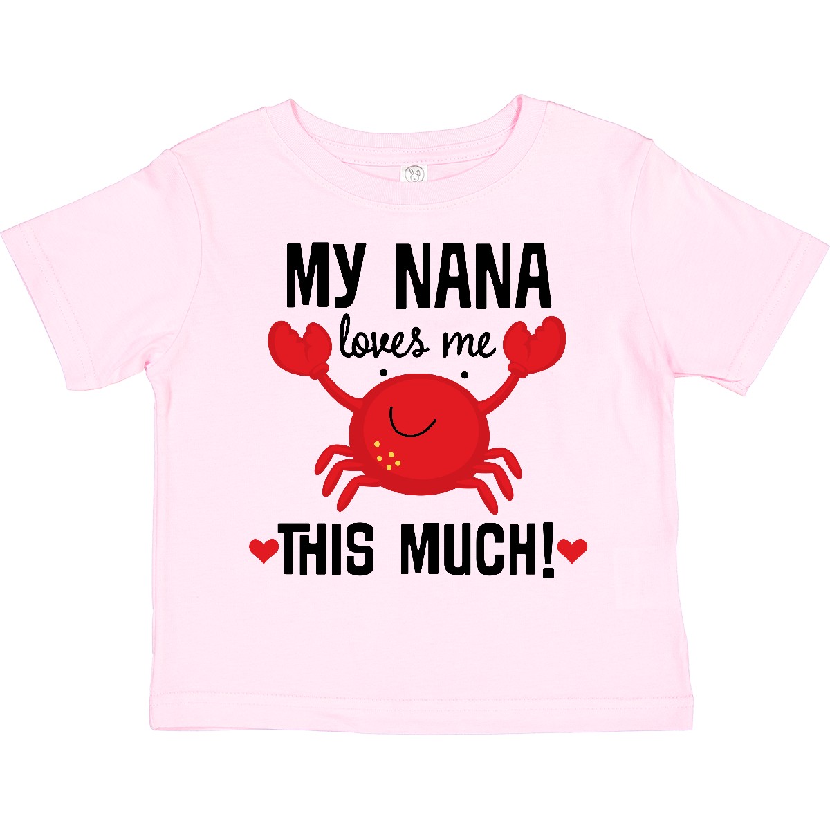 Inktastic Nana Loves Me Grandson Toddler T-Shirt Cute Boys Girls Clothing Child - Picture 5 of 7