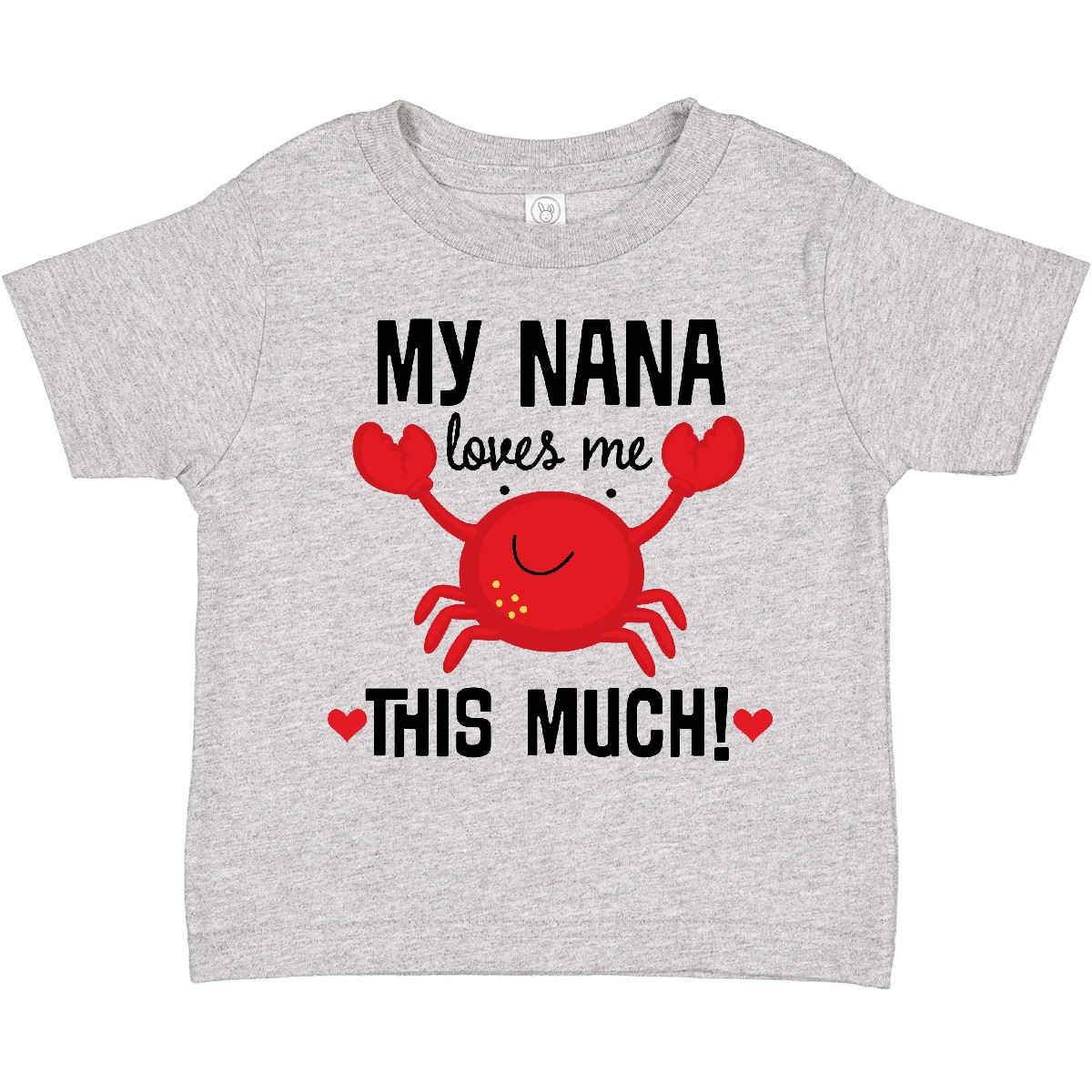 Inktastic Nana Loves Me Grandson Toddler T-Shirt Cute Boys Girls Clothing Child - Picture 2 of 7