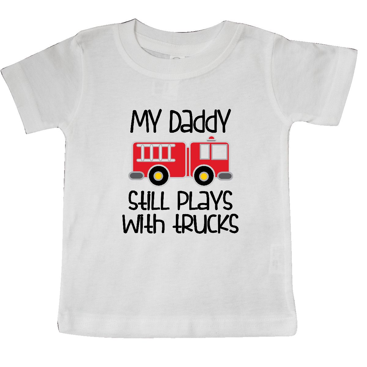 Inktastic Future Firefighter Like Daddy Infant Creeper Fireman Fire Fighter Kids