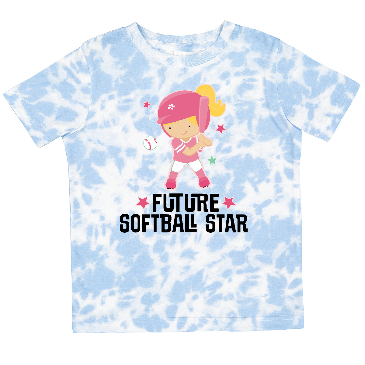 Inktastic Future Softball Star Girl Toddler T-Shirt Girls Childs Player Team Kid - Picture 7 of 8