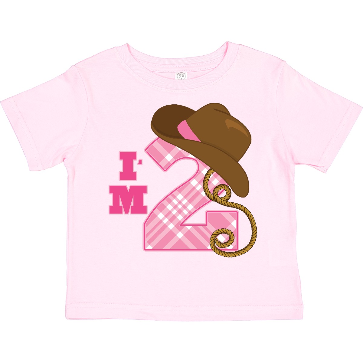 Cappello cowgirl Inktastic 2° compleanno 2 anni maglietta bambino due sono corda bambino - Foto 8 di 10