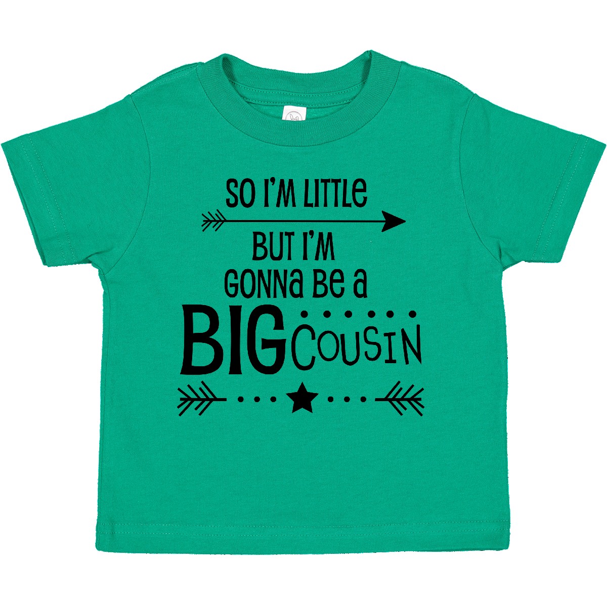 Inktastic So I'm Little, But I'm Gonna Be A Big Cousin Kleinkind T-Shirt Familie - Bild 10 von 17