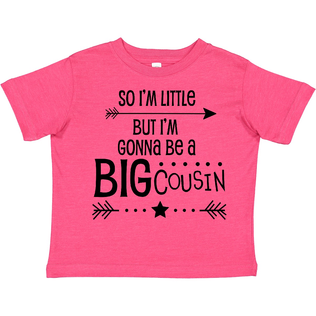 Inktastic So I'm Little, But I'm Gonna Be A Big Cousin Kleinkind T-Shirt Familie - Bild 16 von 17