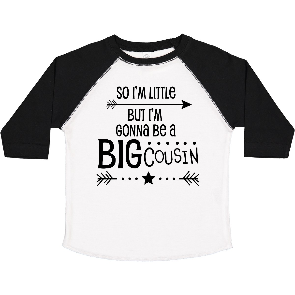 Inktastic So I'm Little, But I'm Gonna Be A Big Cousin Kleinkind T-Shirt Familie - Bild 17 von 17