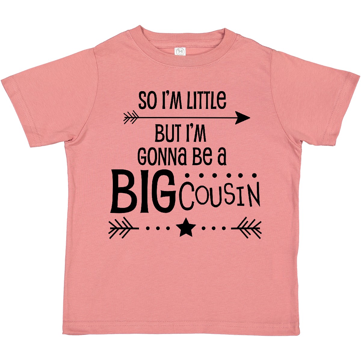 Inktastic So I'm Little, But I'm Gonna Be A Big Cousin Kleinkind T-Shirt Familie - Bild 11 von 17