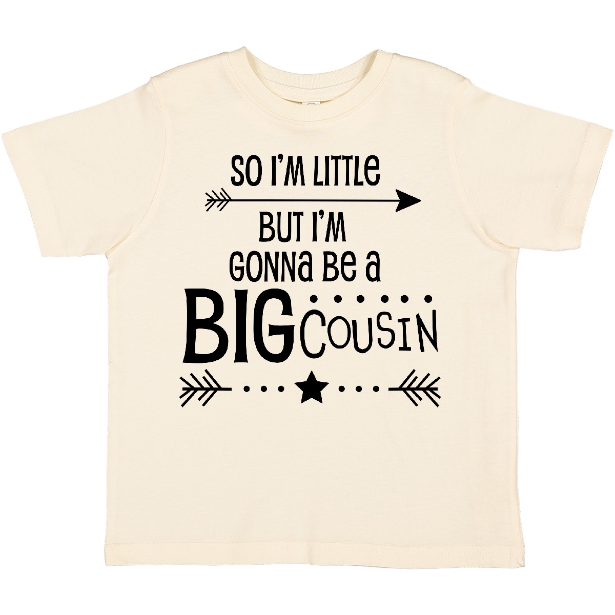 Inktastic So I'm Little, But I'm Gonna Be A Big Cousin Kleinkind T-Shirt Familie - Bild 12 von 17