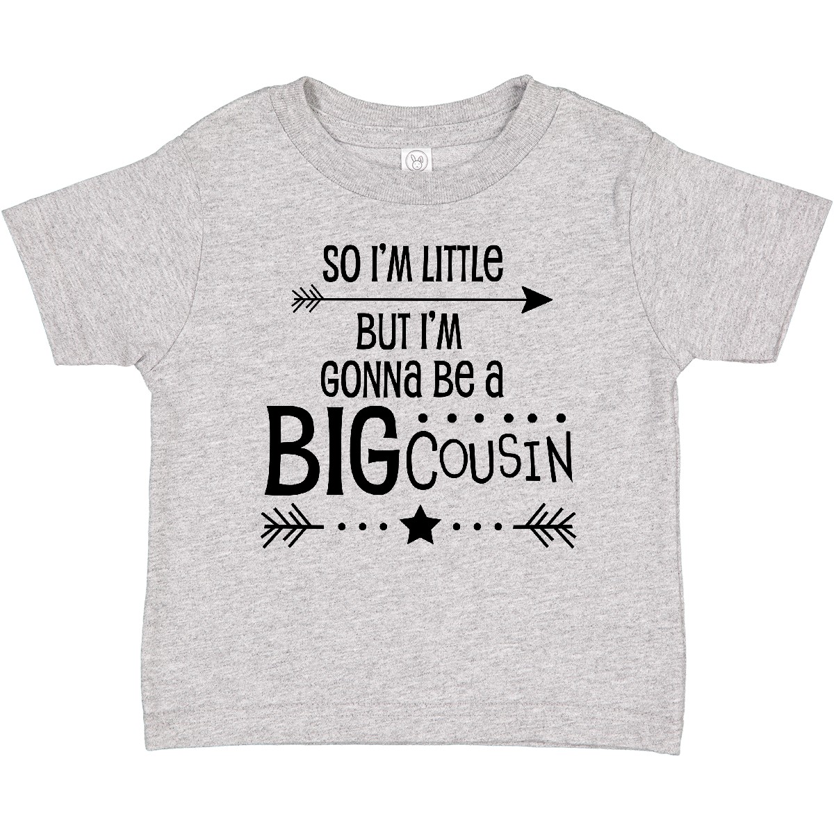 Inktastic So I'm Little, But I'm Gonna Be A Big Cousin Baby T
