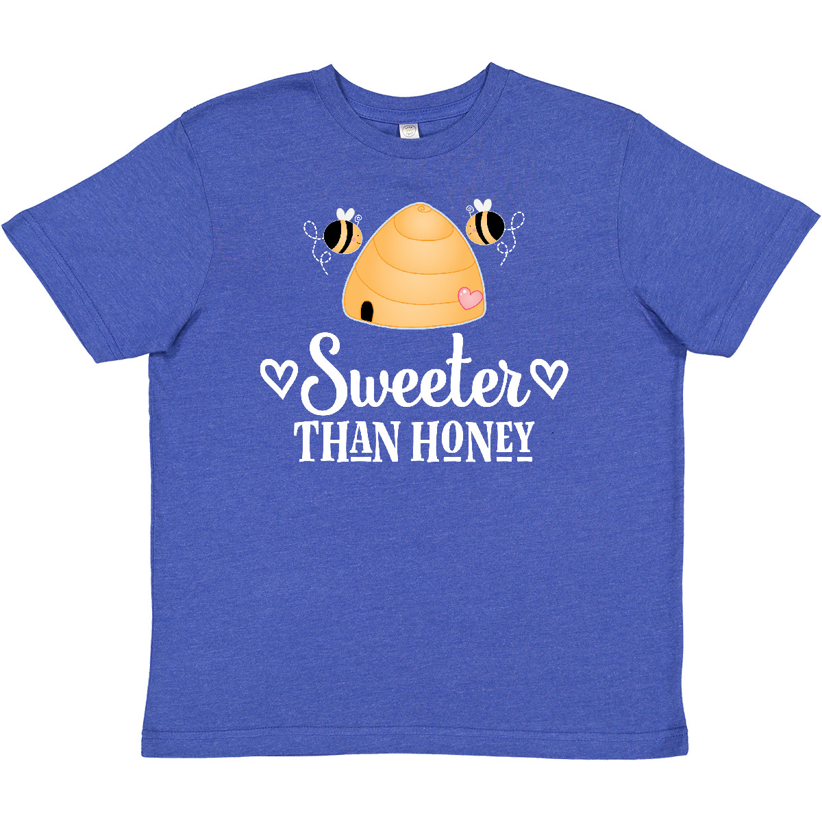 Inktastic Honey Bee Girls Cute Beehive Youth T-Shirt Childs Clothing Apparel Bug - Picture 5 of 5