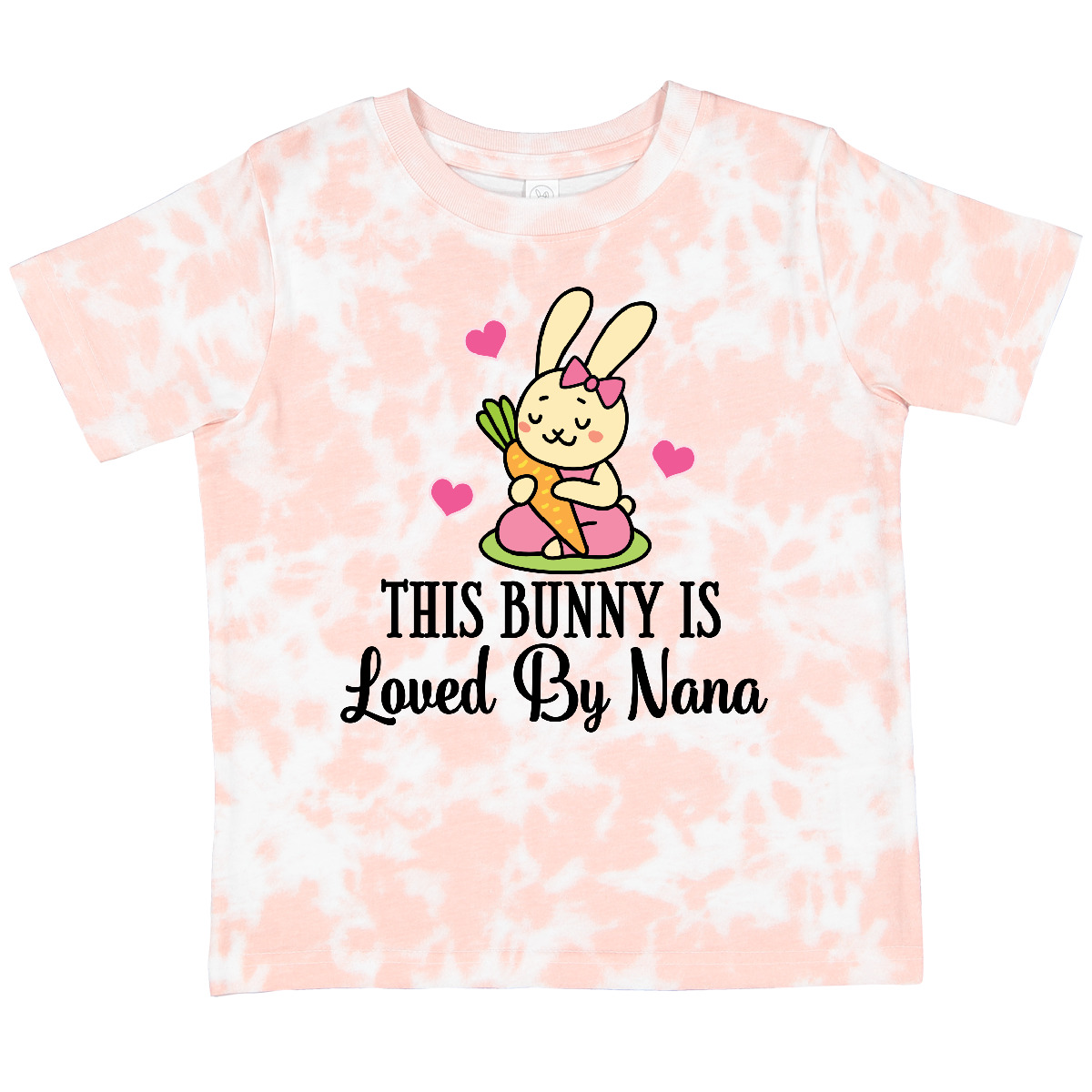 Inktastic Bunny Loved By Nana Girls Easter Toddler T-Shirt Rabbit Clothes Child - Picture 8 of 8
