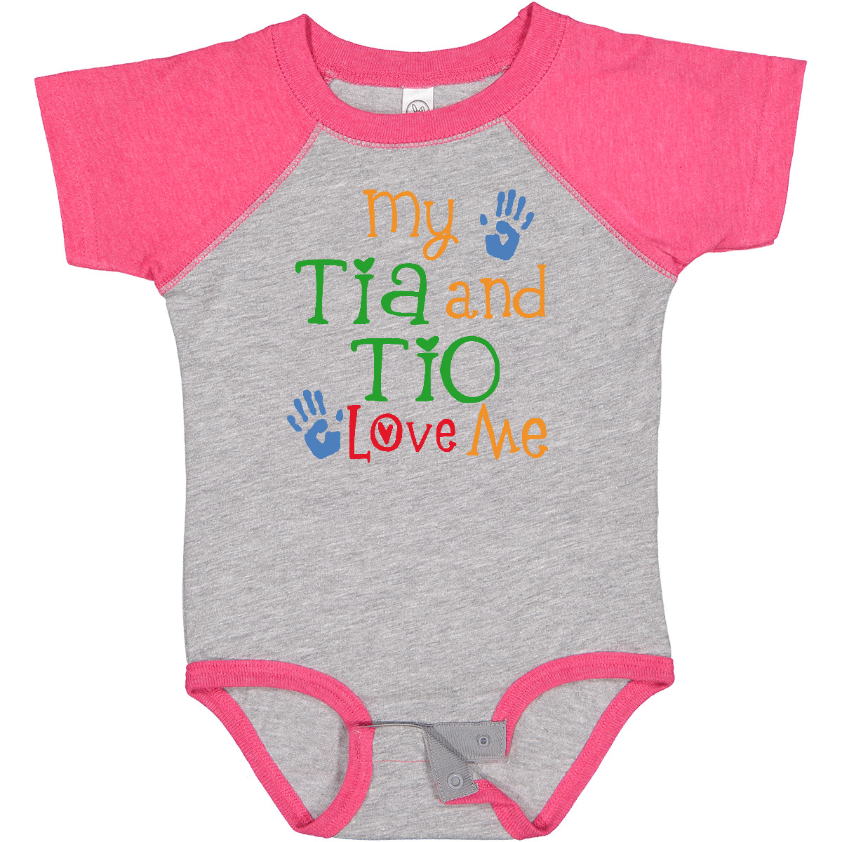Inktastic Tia And Tio Love Me Baby Bodysuit Loves From Childs One-piece Infant - Picture 6 of 9