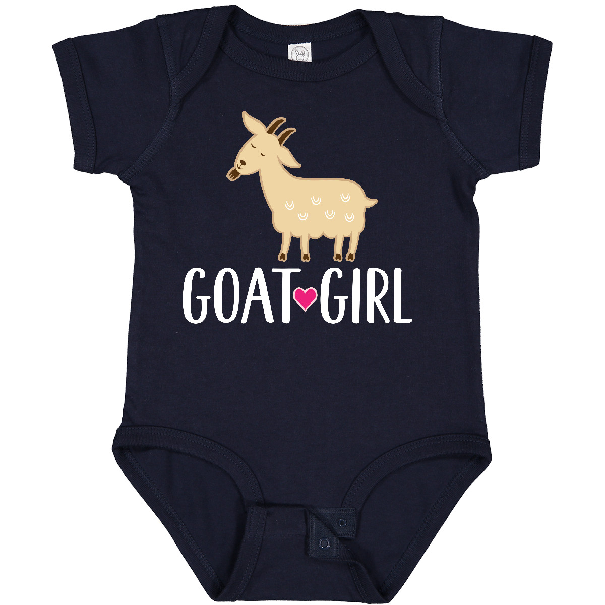 Inktastic Goat Girl Farm Animal Baby Bodysuit Girls Childs Animals One-piece Hws - Bild 8 von 9