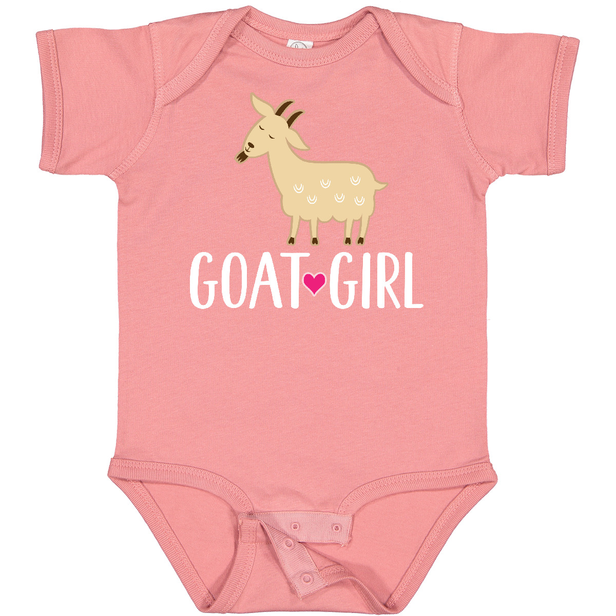 Inktastic Goat Girl Farm Animal Baby Bodysuit Girls Childs Animals One-piece Hws - Bild 7 von 9