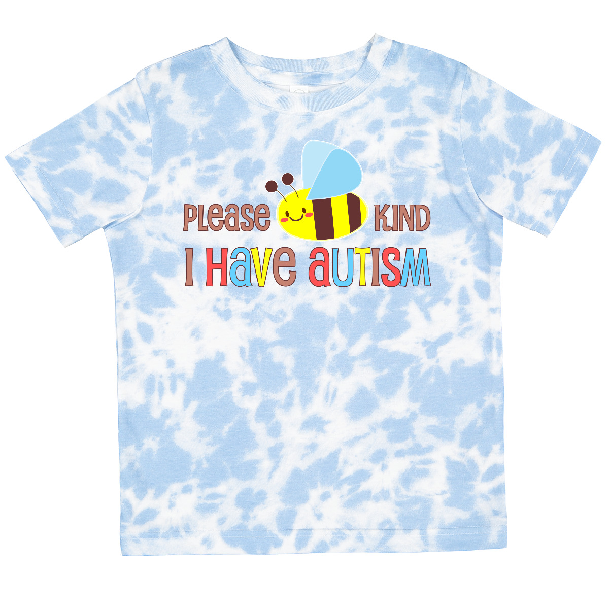 Inktastic Please Bee Kind, I Have Autism Toddler T-Shirt Awareness Humor Child - Picture 9 of 11