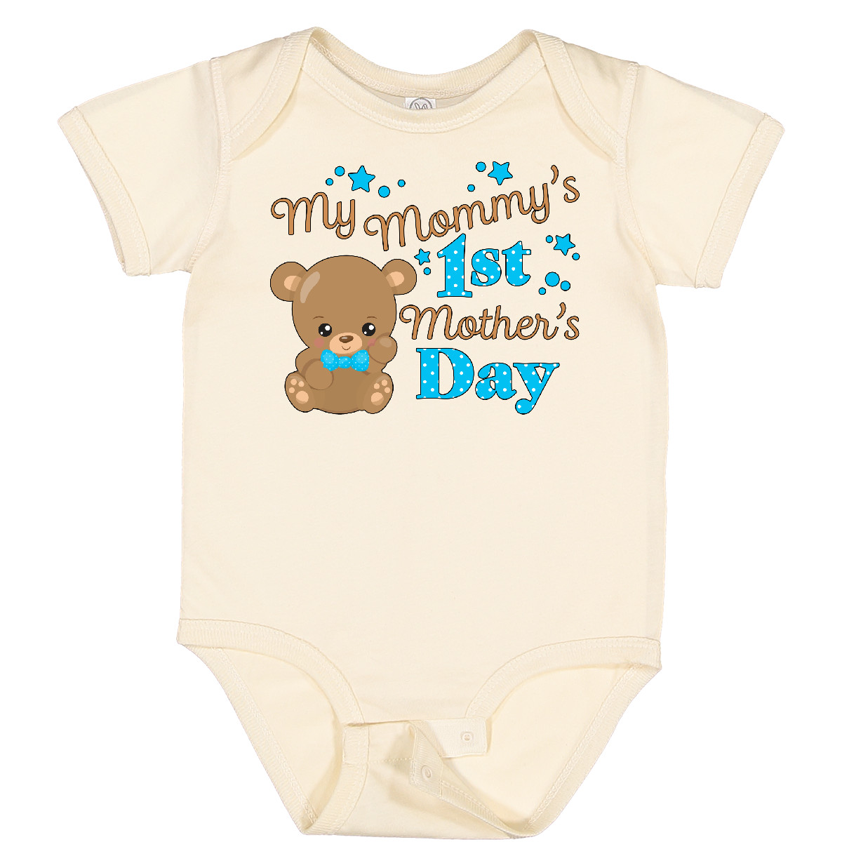 Inktastic Mommys 1ère fête des mères - Body bébé ours mignon enfant bébé - Photo 8 sur 11