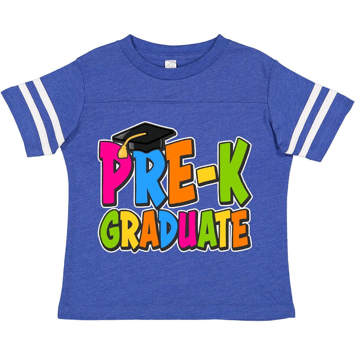 Inktastic Pre-k Graduate Toddler T-Shirt School Kids Cap Preschooler Kid Apparel - Picture 5 of 16