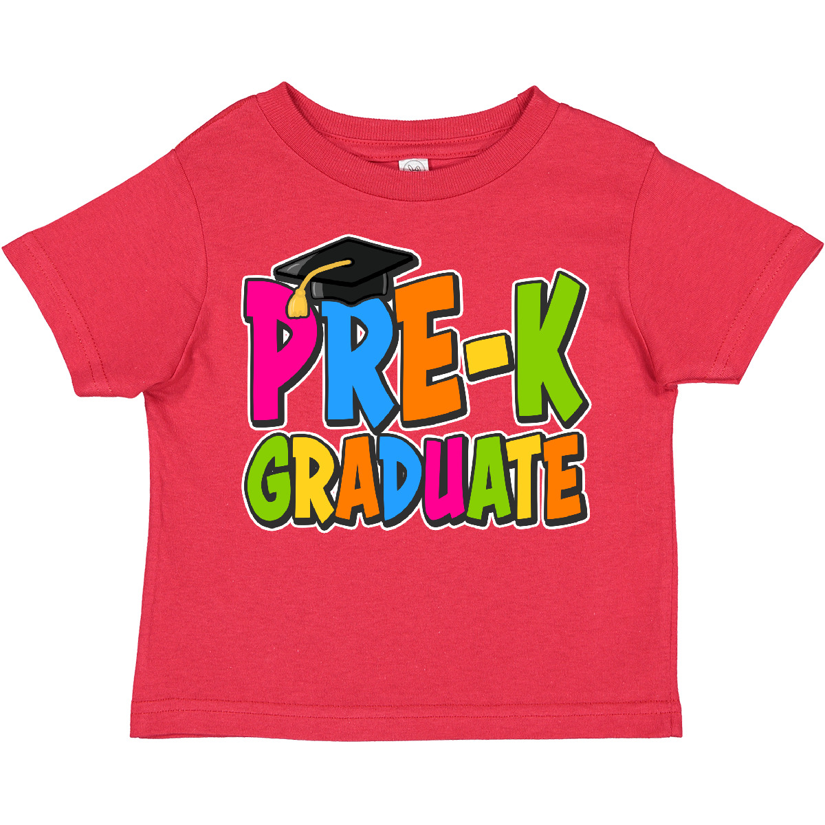 Inktastic Pre-k Graduate Toddler T-Shirt School Kids Cap Preschooler Kid Apparel - Picture 13 of 16