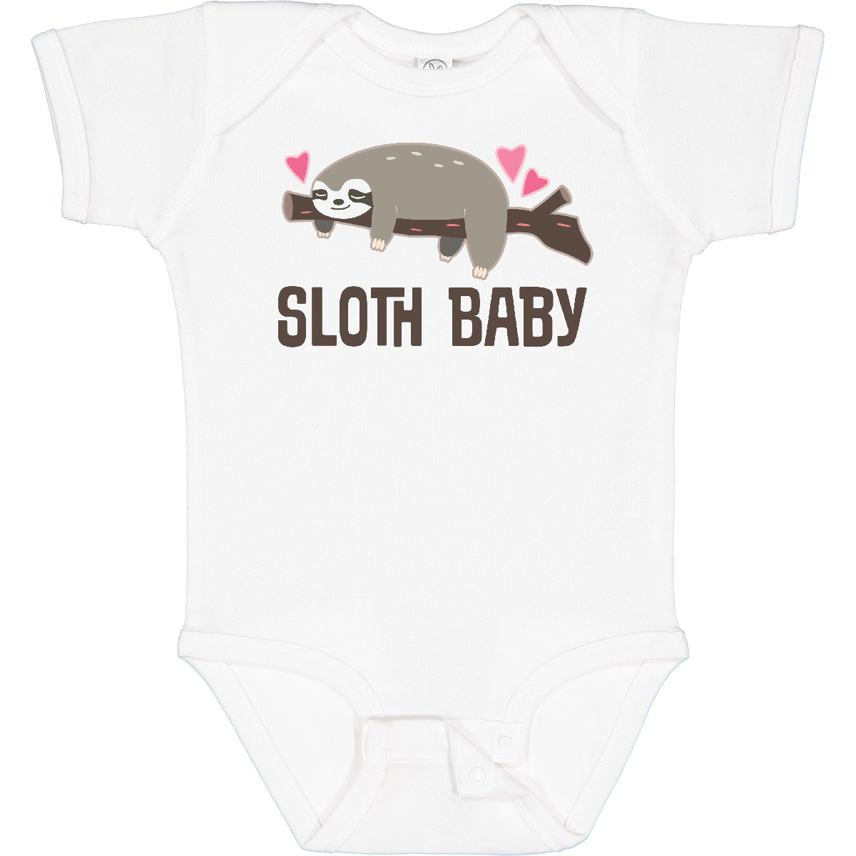 Inktastic Sloth Baby Baby Bodysuit Boys Girls Rain Forest Animal Apparel Infant - Picture 8 of 9