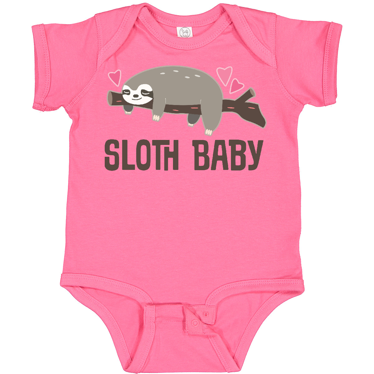 Inktastic Sloth Baby Baby Bodysuit Boys Girls Rain Forest Animal Apparel Infant - Picture 5 of 9