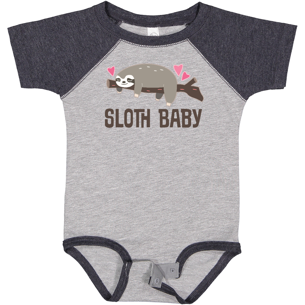 Inktastic Sloth Baby Baby Bodysuit Boys Girls Rain Forest Animal Apparel Infant - Picture 3 of 9
