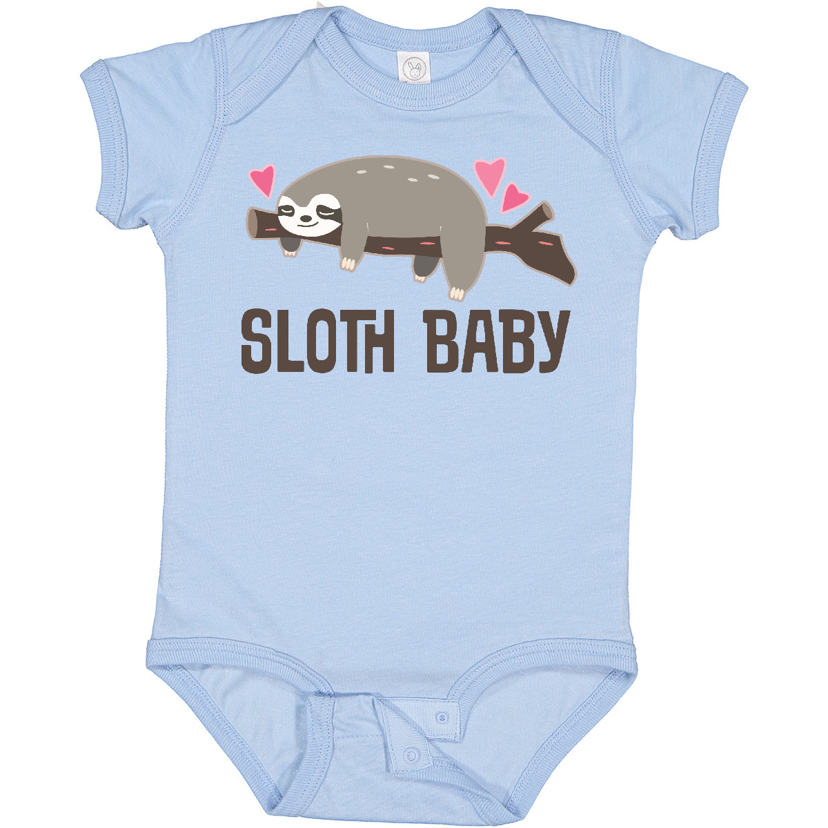 Inktastic Sloth Baby Baby Bodysuit Boys Girls Rain Forest Animal Apparel Infant - Picture 2 of 9