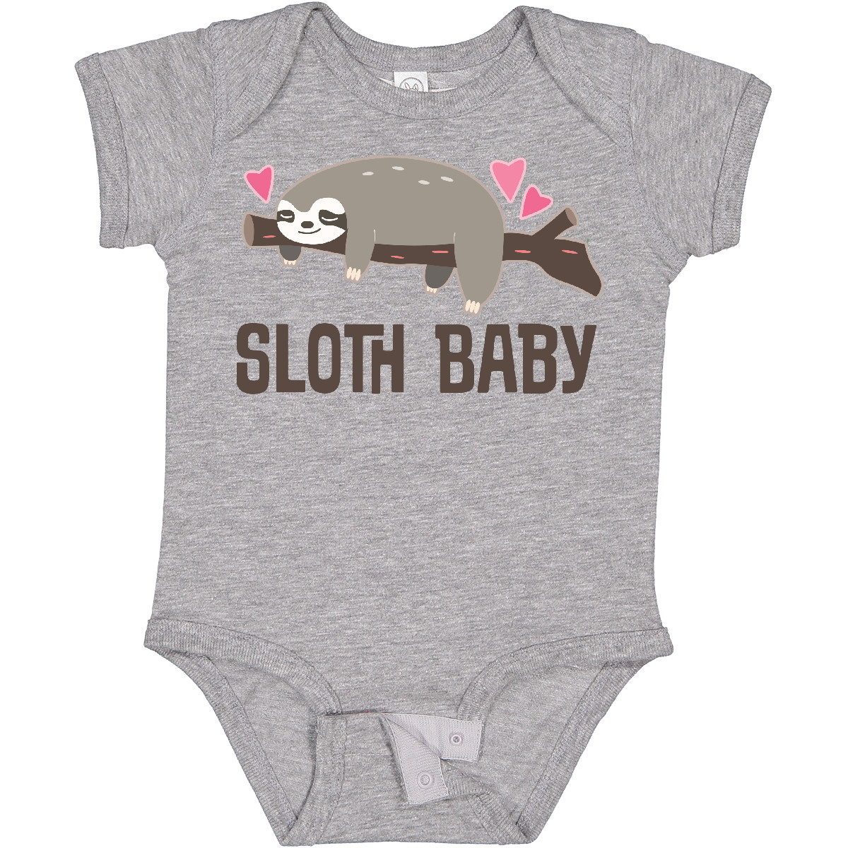 Inktastic Sloth Baby Baby Bodysuit Boys Girls Rain Forest Animal Apparel Infant - Picture 4 of 9