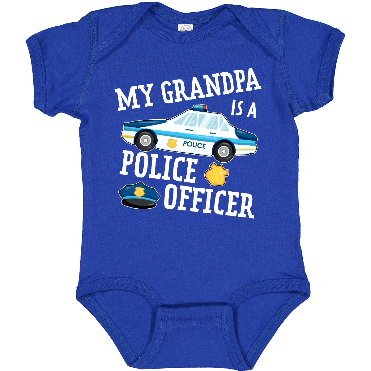 Inktastic Mein Opa ist ein Polizist Baby Body Familie Kinder Opa - Bild 8 von 9