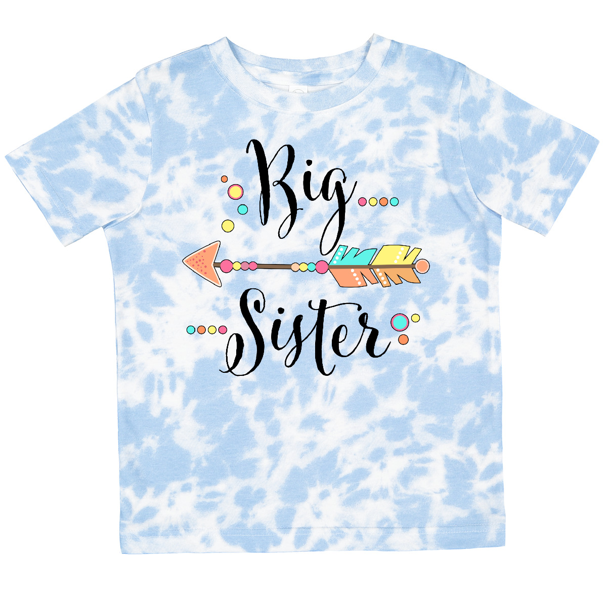 Inktastic Big Sister- Dots And Arrow Toddler T-Shirt Siblings Sisters New Future - Picture 9 of 9