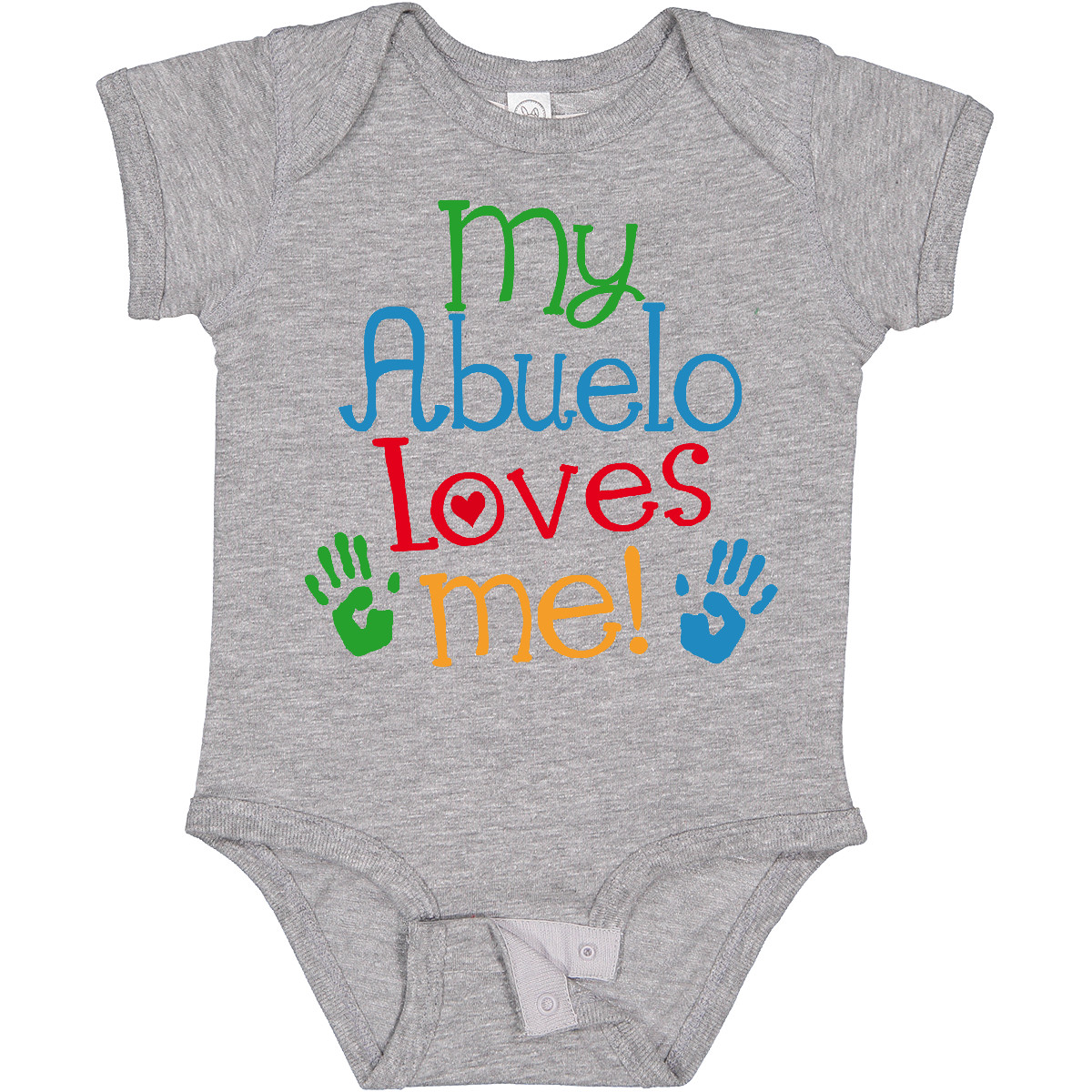 Inktastic My Abuelo Loves Me Outfit Baby Bodysuit Grandkids Boys Girls Grandpa - Picture 3 of 5