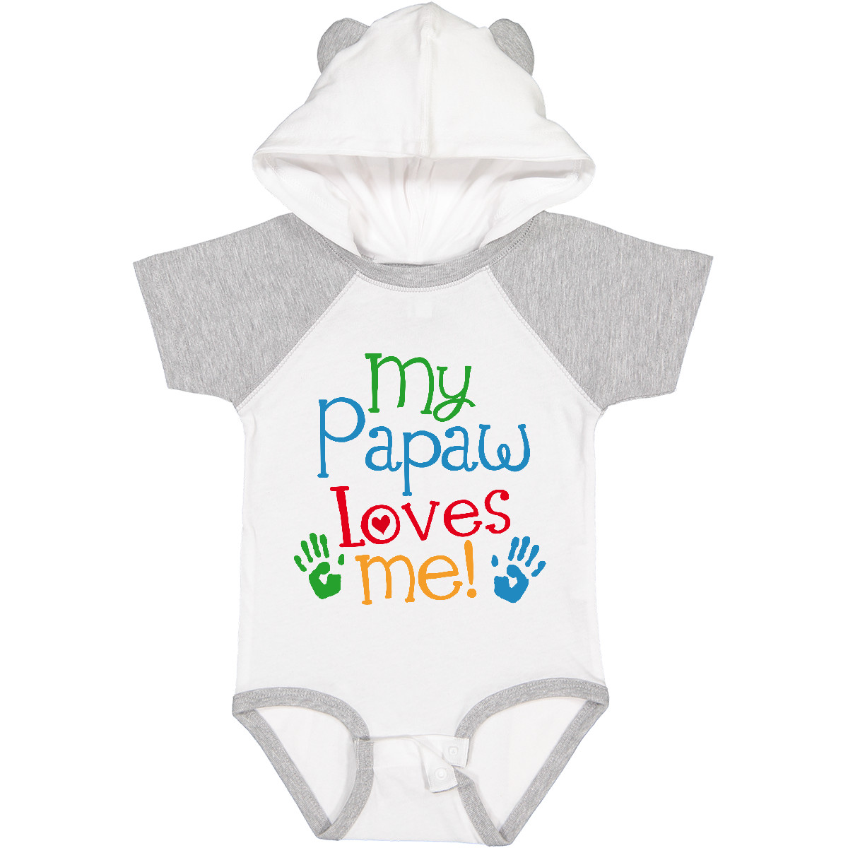Inktastic My Papaw Loves Me Baby Bodysuit From Grandchild Childs Cute Girls Boys - Picture 6 of 6