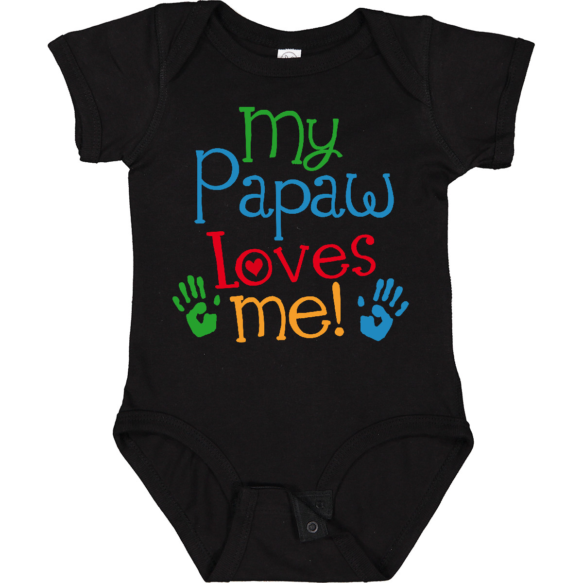Inktastic My Papaw Loves Me Baby Bodysuit From Grandchild Childs Cute Girls Boys - Picture 2 of 6