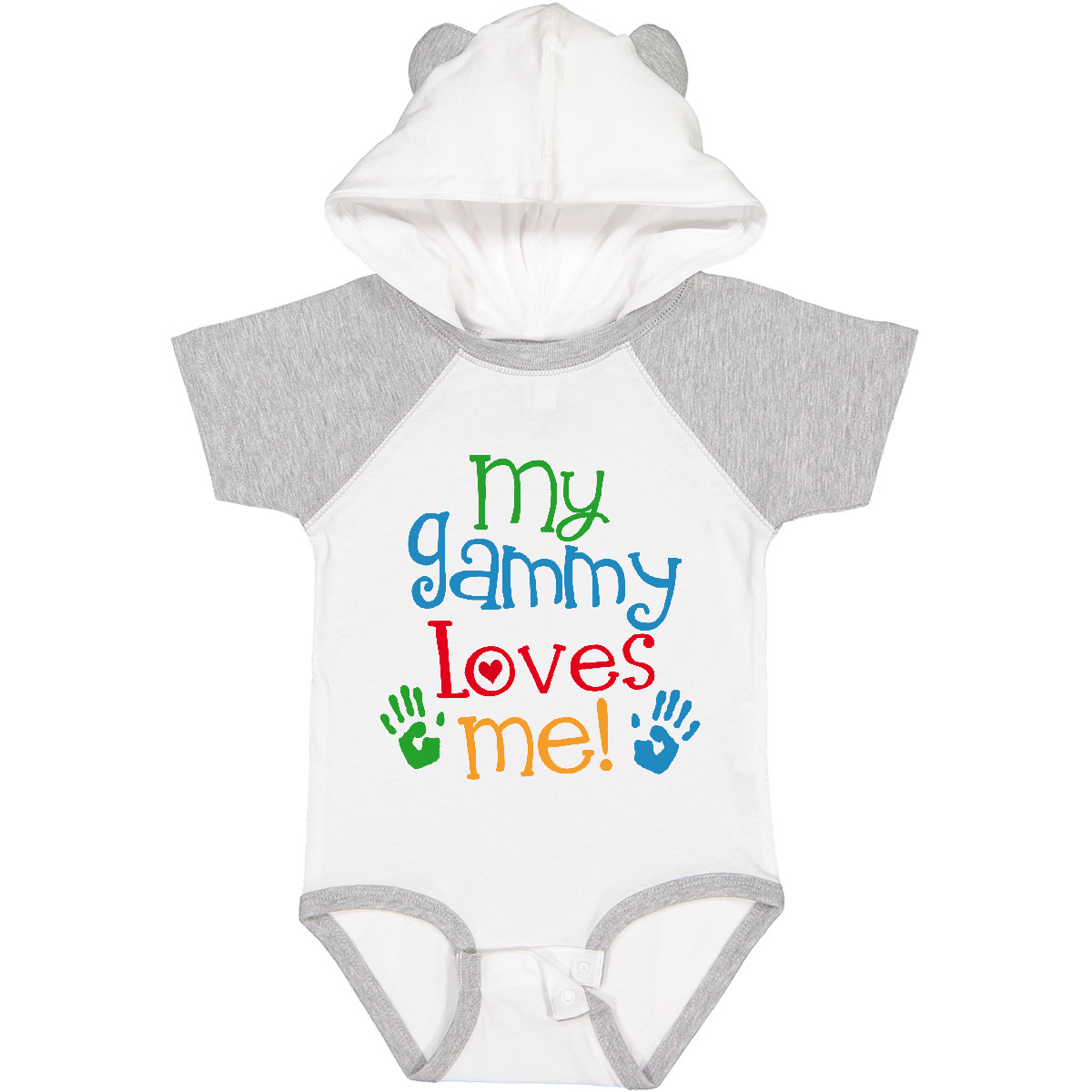 Inktastic My Gammy Loves Me Baby Bodysuit Boys Girls Grandchild Grandson Infant - Picture 11 of 11