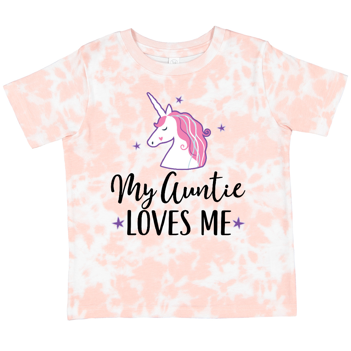 Inktastic My Auntie Loves Me Unicorn Toddler T-Shirt Girls Childs Clothing Stars - Picture 13 of 17